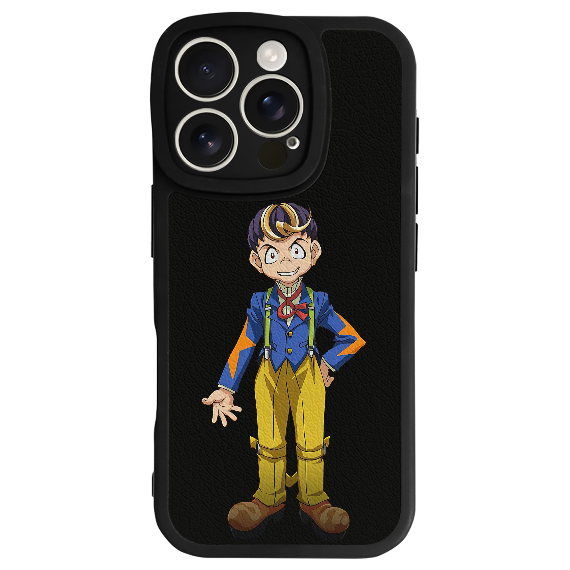 遊☆戯☆王 Yu-Gi-Oh! 【iPhone 16シリーズ対応】シリコンスマホケース（レザー調） 材質：シリコン